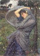 John William Waterhouse Boreas painting